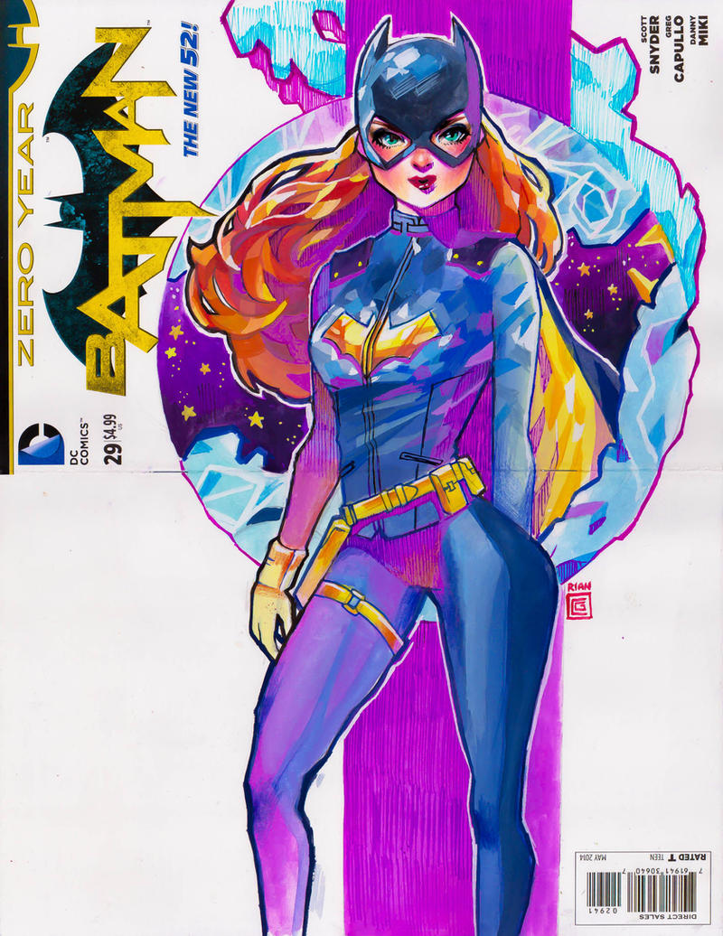 Batgirl Commission by rianbowart on DeviantArt