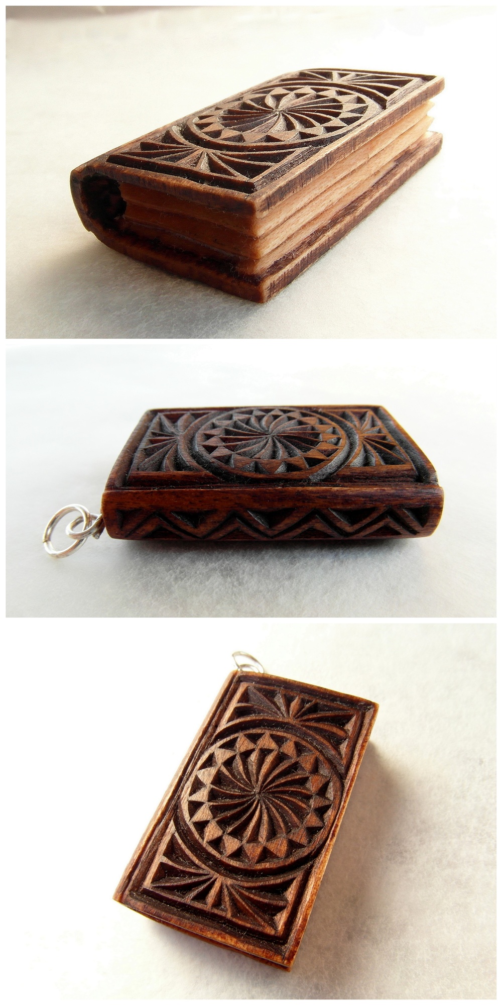 MINI BOOK OF THE SUN PENDANT