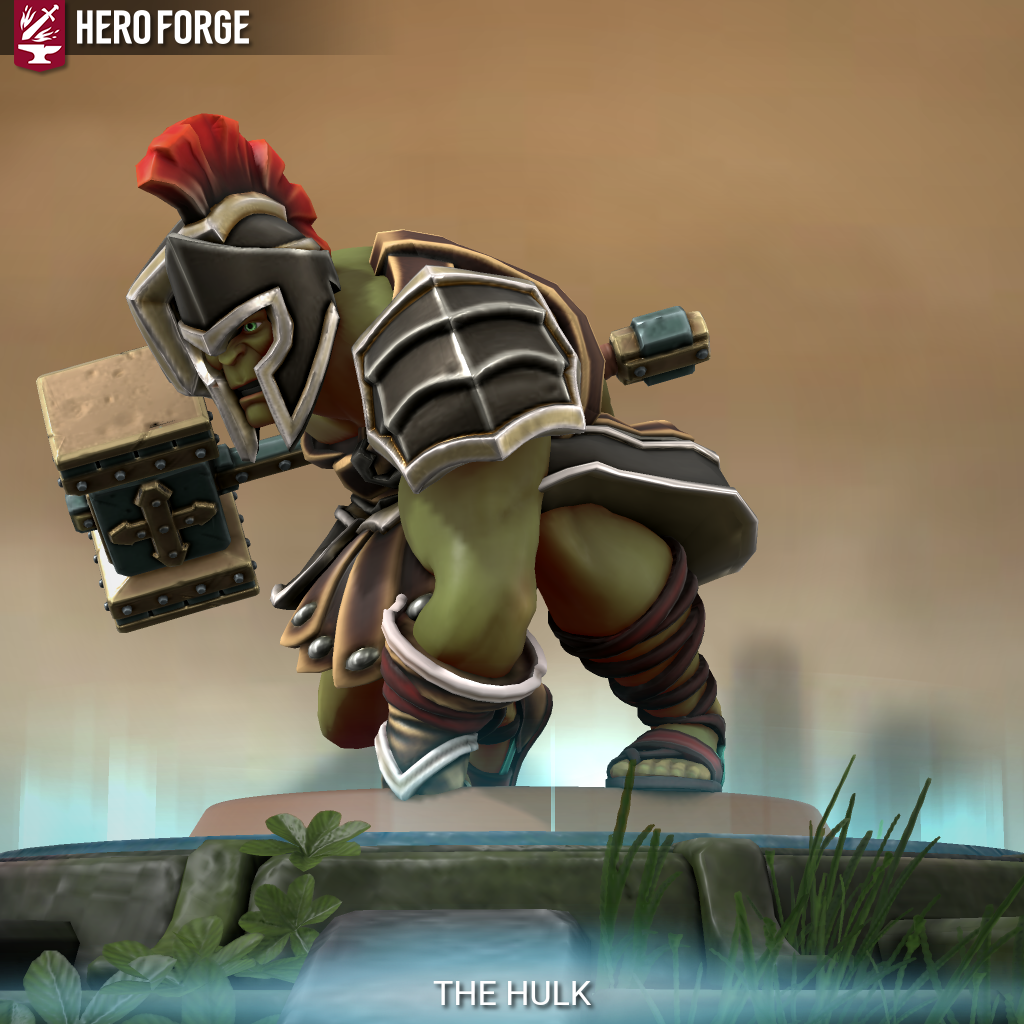 HEROFORGE : Warrior Hulk (Ragnarok) by TomFeridoOfArthers on DeviantArt