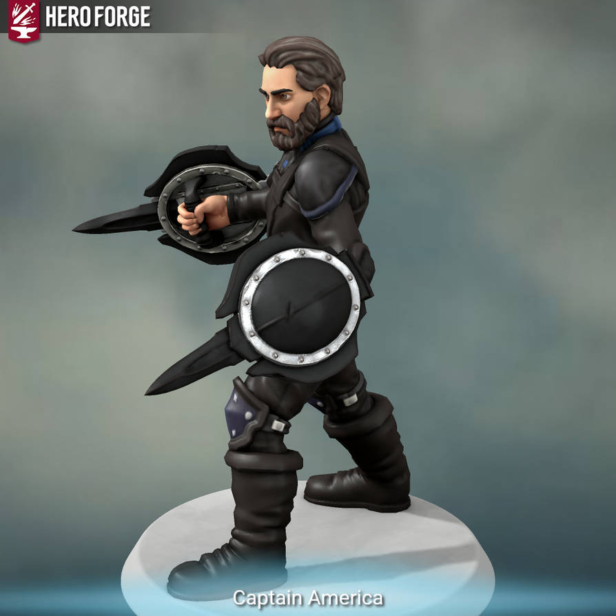 HEROFORGE : Captain America (Wakandan) by TomFeridoOfArthers on DeviantArt