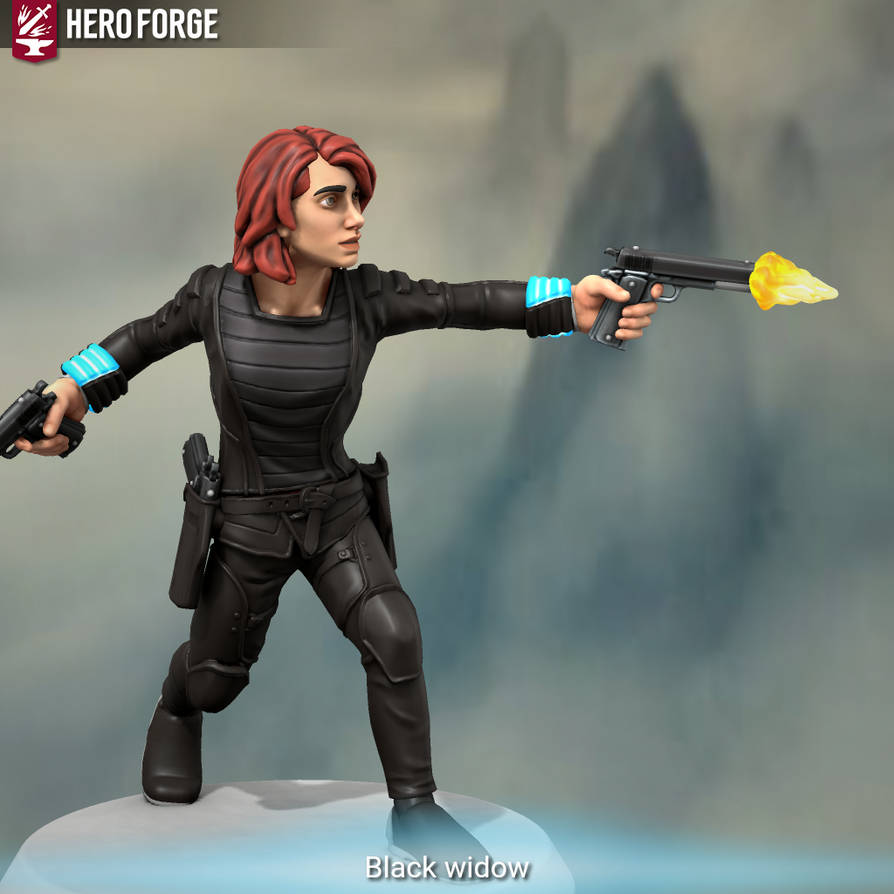 HEROFORGE : Black Widow by TomFeridoOfArthers on DeviantArt