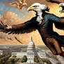 American Bald Eagle-Man