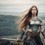 Beautiful Female Celtic Warrior 003