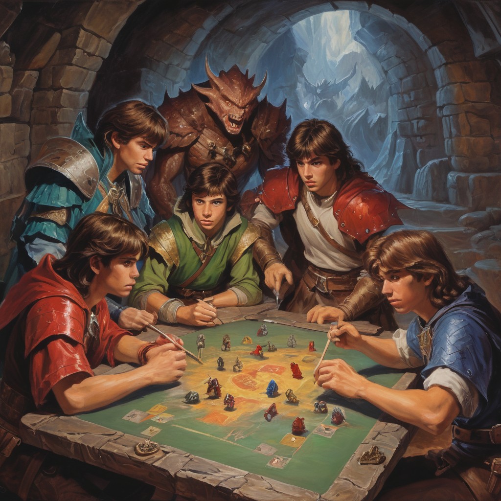 Playing DnD 018 by HumblyMyBrain on DeviantArt