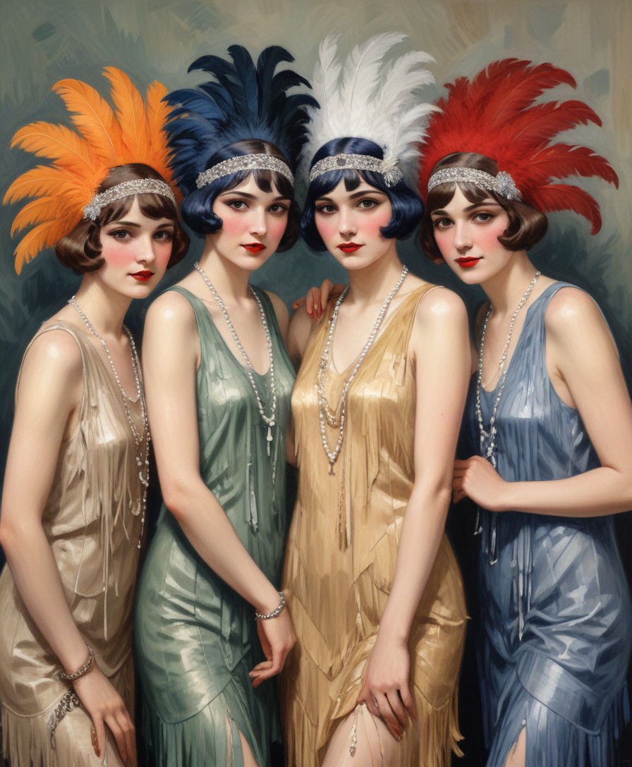 Deviantart Flapper Lady Flapper 002 by HumblyMyBrain on DeviantArt