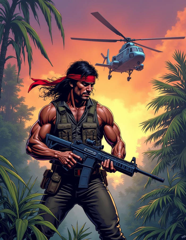 Rambo 002 by HumblyMyBrain on DeviantArt