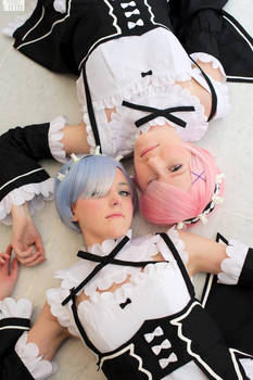 Rem and Ram - Re:zero Cosplay