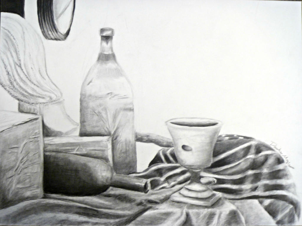 Second Observational Drawing Thing with Charcoal
