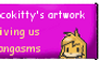 ecokitty's artwork stamp