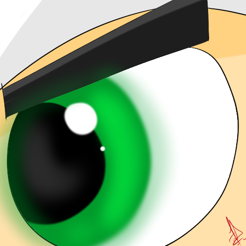 Glowin' Green Eye