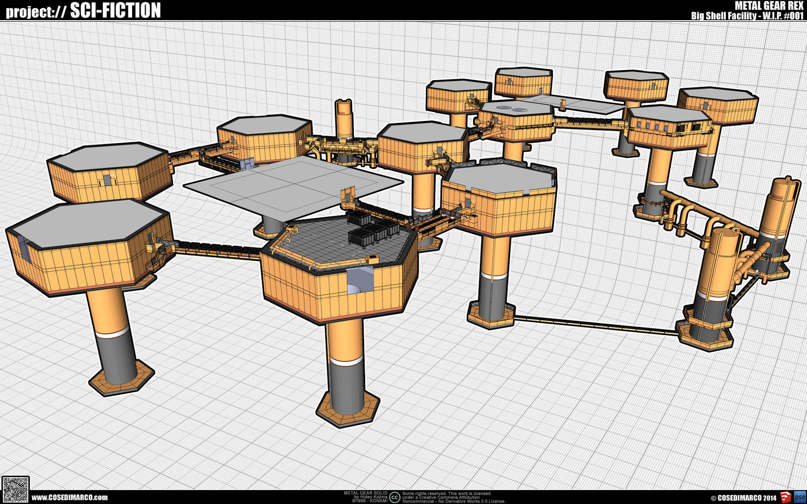 Big Shell Facility WIP by cosedimarco on DeviantArt