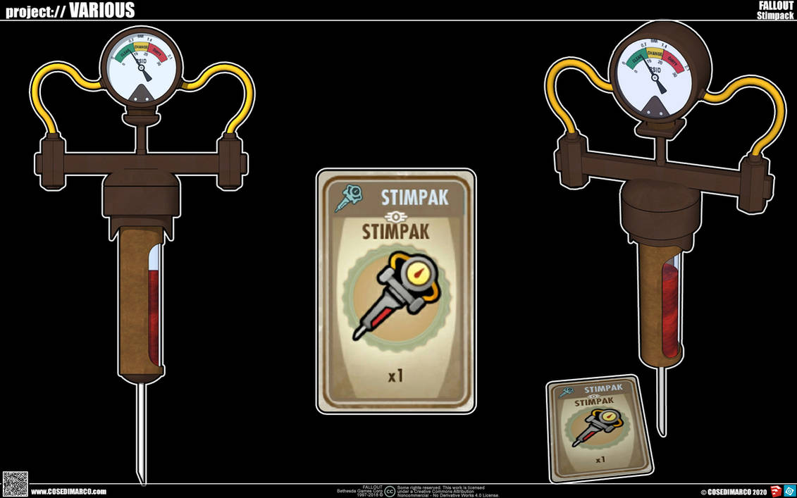 Stimpak by cosedimarco on DeviantArt