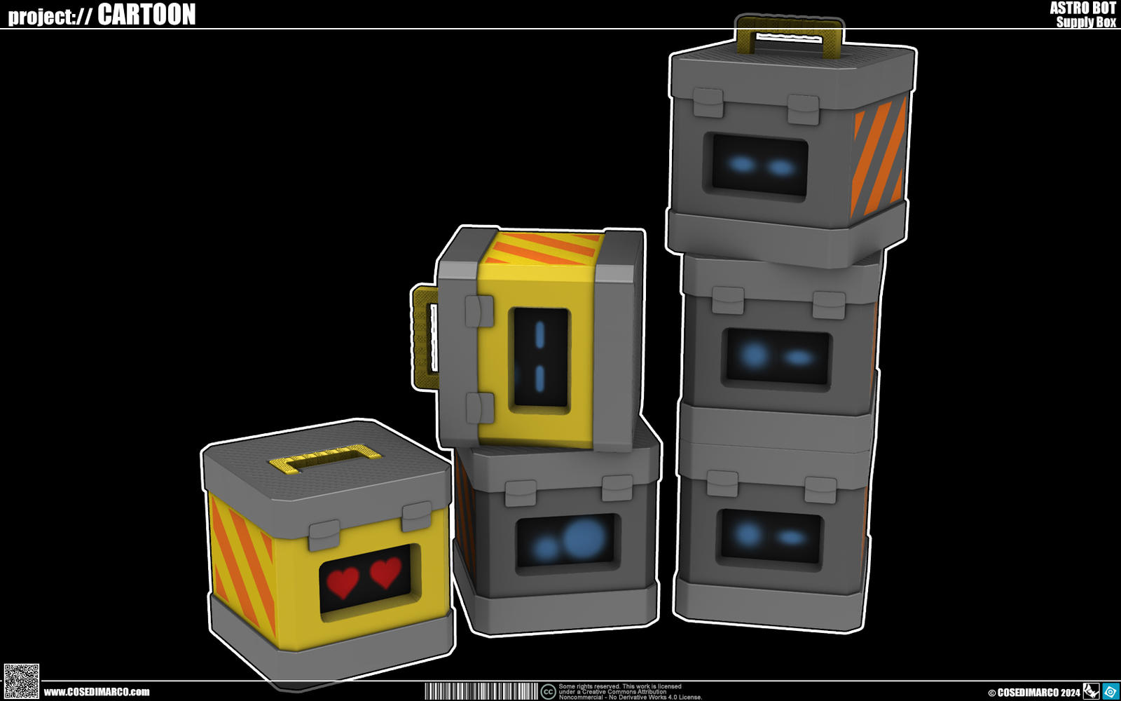 Supply Boxes WIP - 001 by cosedimarco on DeviantArt