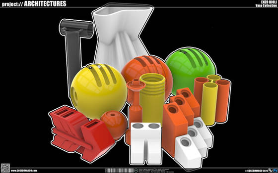 Enzo Bioli Vase Collection