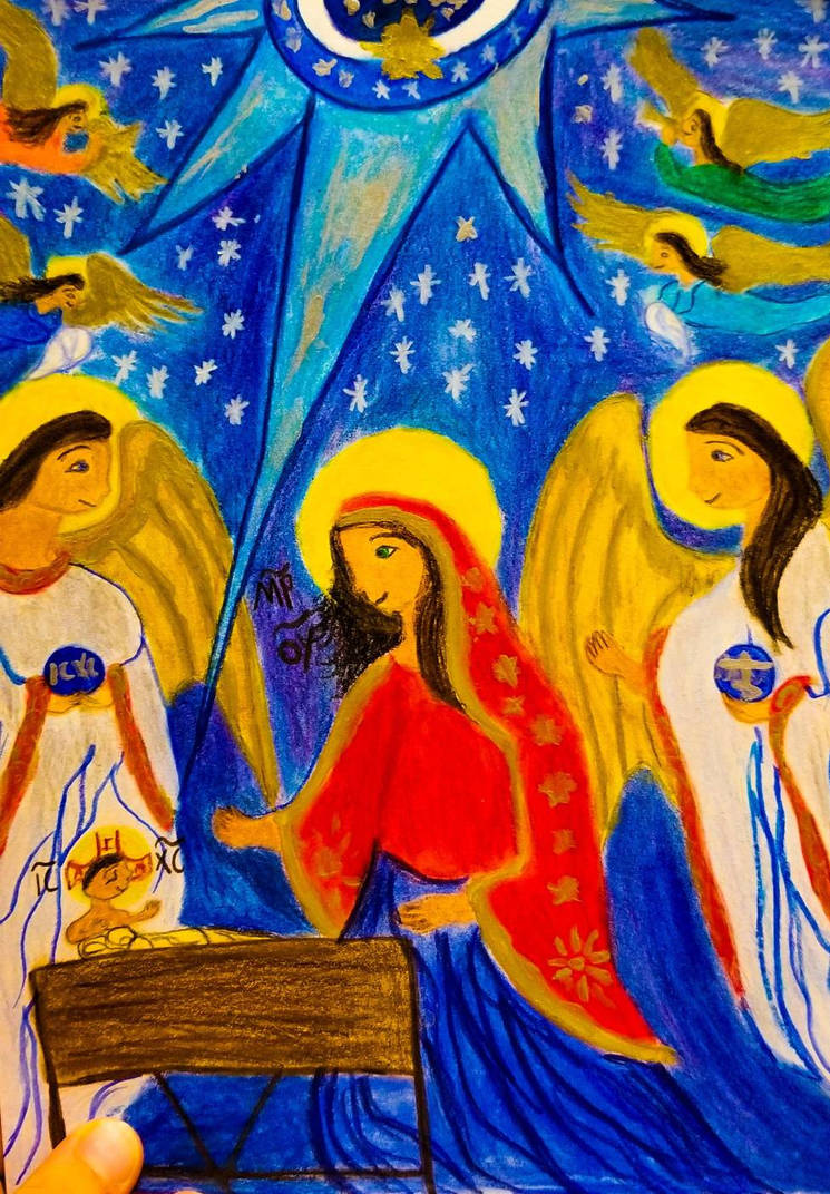 Deviantart Nativity Nativity of Christ by AndrewMorenoArt on DeviantArt