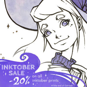 Big Inktober sale in my online store!