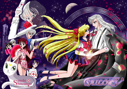 Sailor V X Kunzite...and Phantom Ace