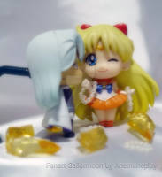 Sailor Venus and Kunzite petit chara