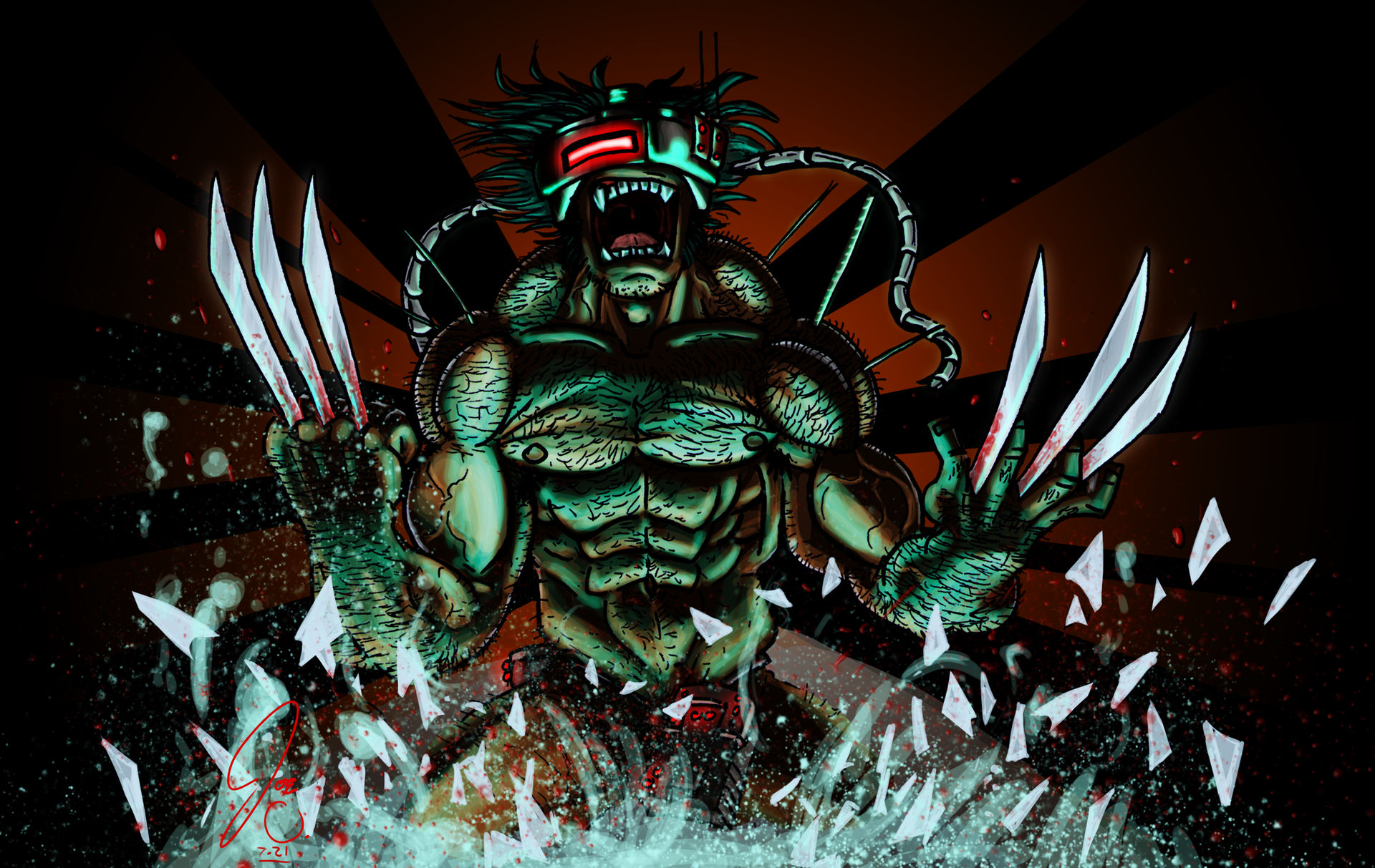 Weapon X Rage Weapon X by JoeOMalley on DeviantArt