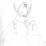 uncolored seme gothic girl