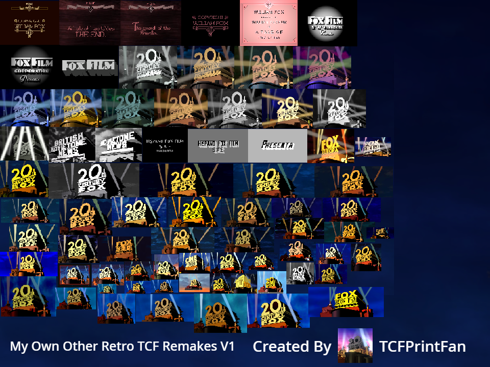 My Own Other Retro TCF Remakes V1 by TCFPFOnDA on DeviantArt