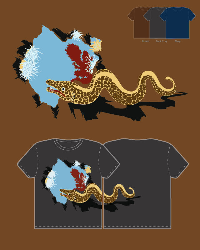 Moray Design Honeycomb Moray - Design by Dayu on DeviantArt