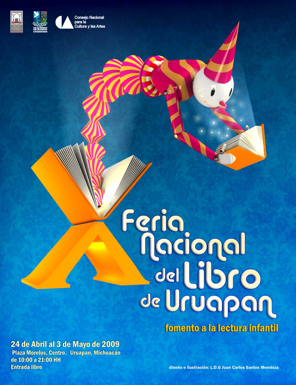 cartel para la feria del libro