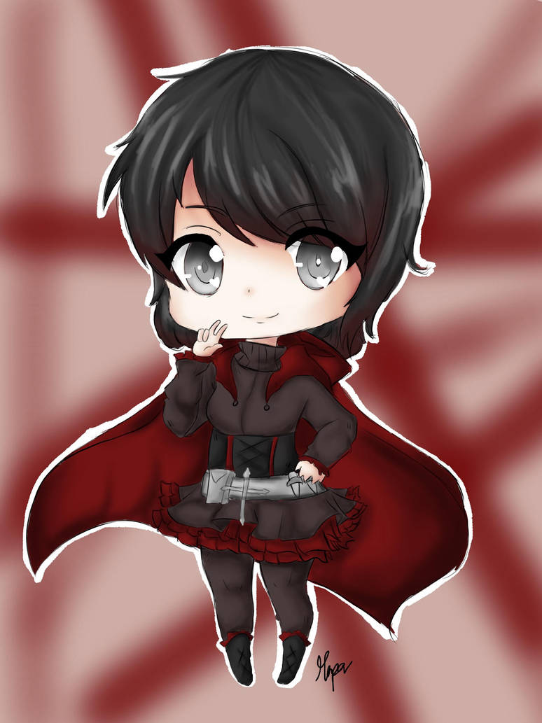 Chibi Ruby Rose by HikaruSakamoto on DeviantArt