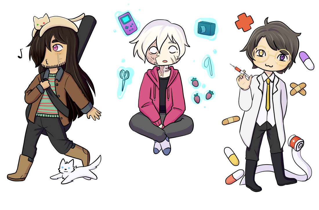 Chibi Computer Oc Oc chibis by PandaKigurumi on DeviantArt