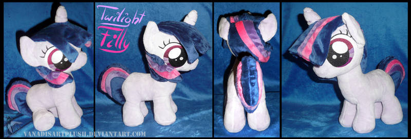 Twilight Sparkle filly plush (SOLD)