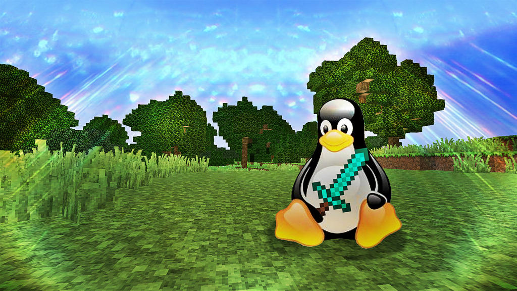 Linux- Minecraft by Vini0597 on DeviantArt
