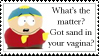 Cartman stamp- Sandy Vagina?