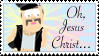 Mr.Slave- Jesus Christ Stamp by Reicheru25