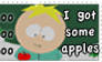 Butters- Loo loo loo stamp