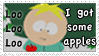 Butters- Loo loo loo stamp by Reicheru25