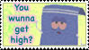 Towelie- Wunna Get High? Stamp by Reicheru25