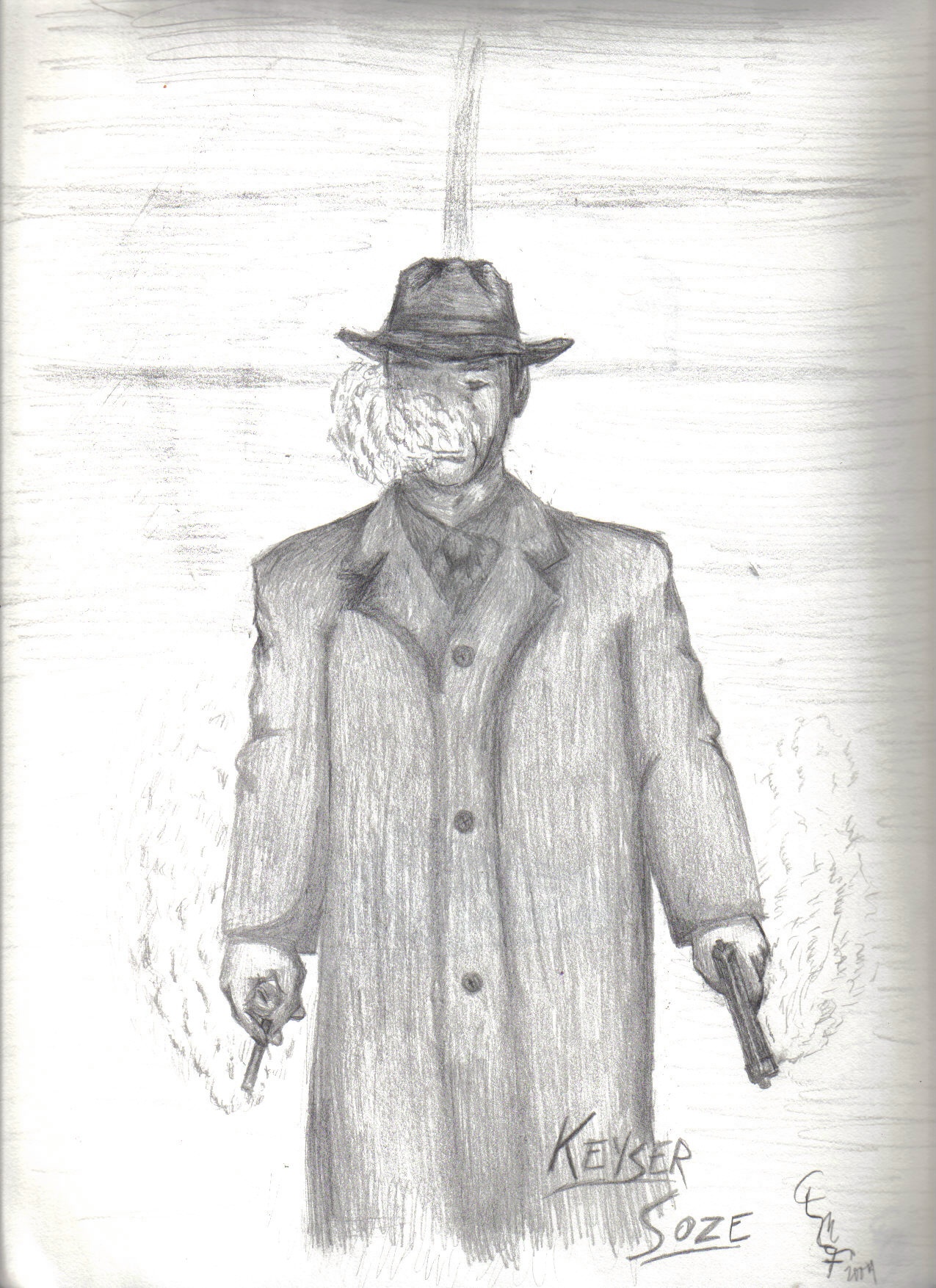 Keyser Soze uncolored by E-Salsa on DeviantArt