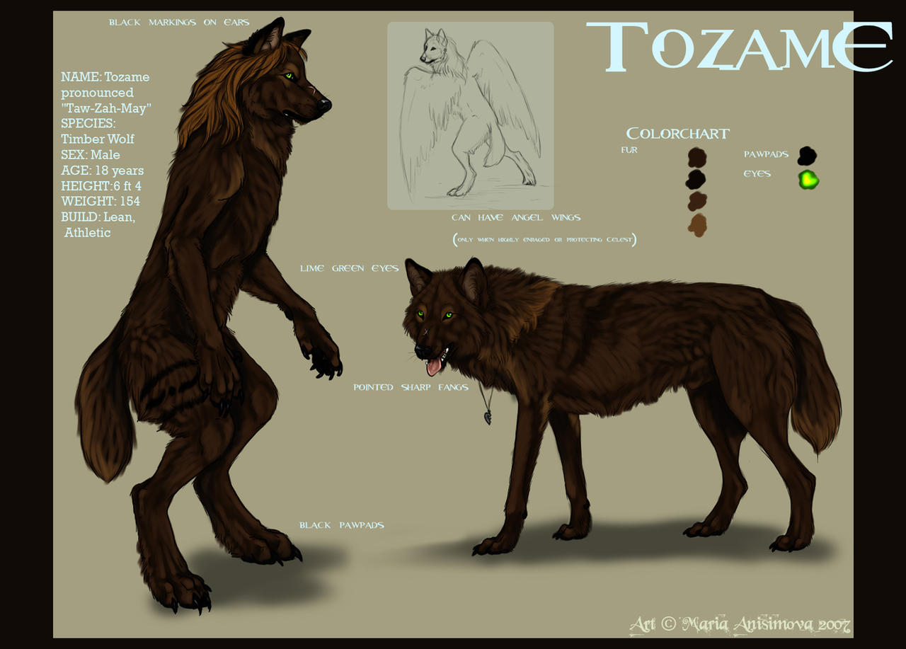 Tozame-refsheet commission