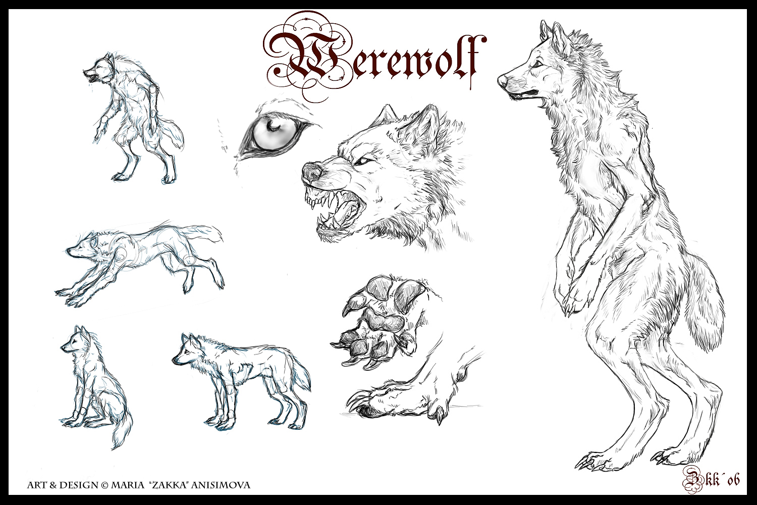Werewolf by Yellow-eyes