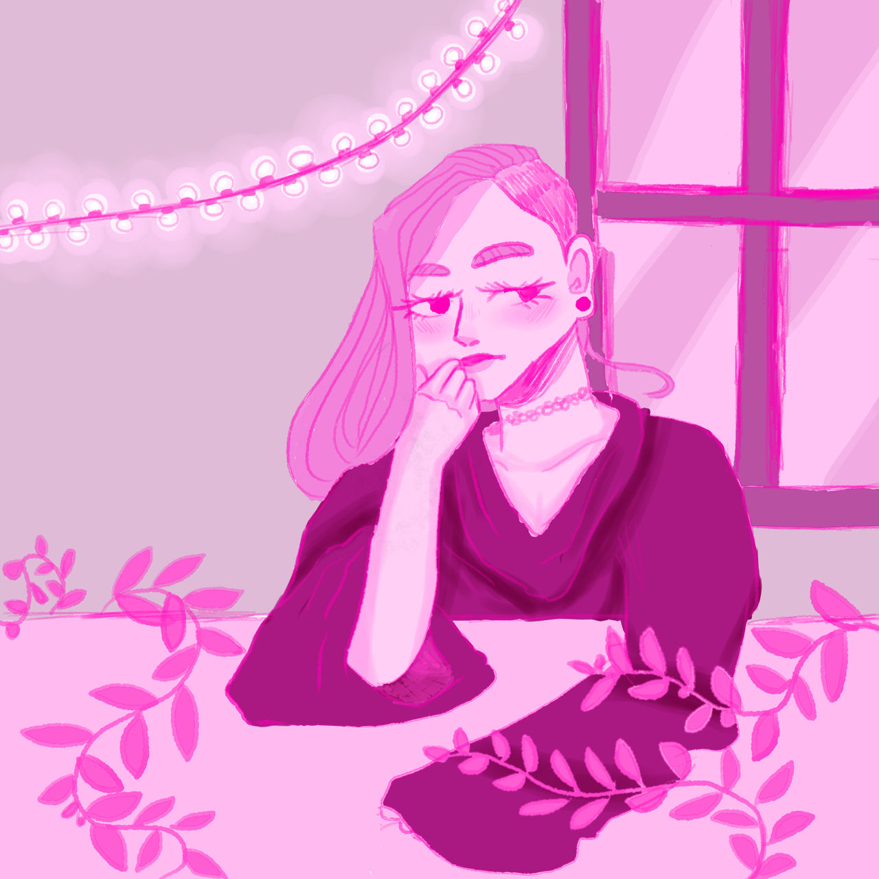 feeling pink by LavenderPieArt on DeviantArt