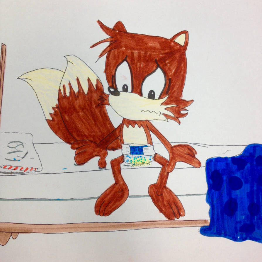 Tails Getting Whoop Tails woke up wet by Spaz407 on DeviantArt