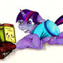 Fanart - Twilight loses it