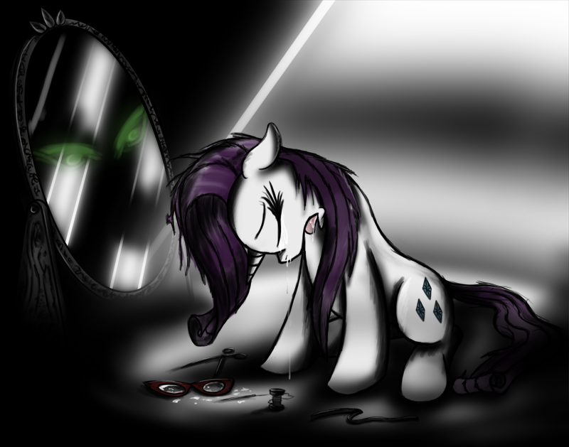 Fanart - MLP. Rarity's Anguish