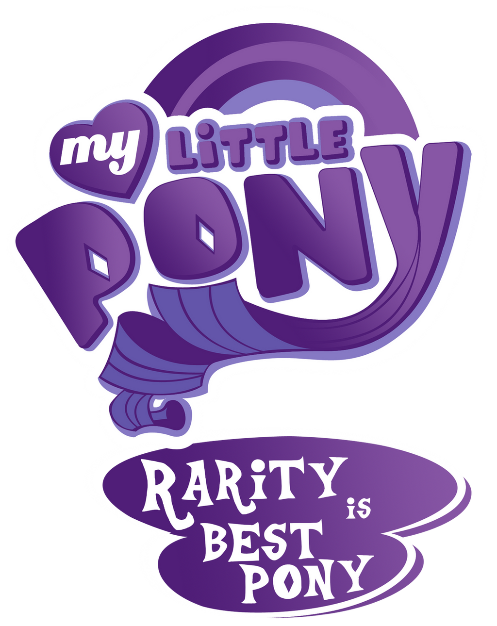 Fanart - MLP. My Little Best Pony Logo