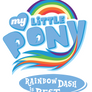 Fanart - MLP. My Little Pony Logo - Rainbow Dash