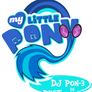 Fanart - MLP. My Little Pony Logo - DJ PON 3