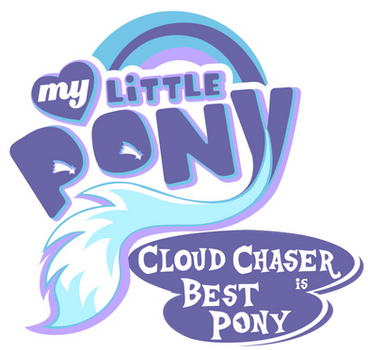 Fanart - MLP. My Little Pony Logo - Cloudchaser