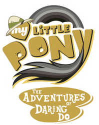 Fanart - MLP. My Little Pony Logo - Daring Do