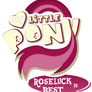 Fanart - MLP. My Little Pony Logo - Roseluck