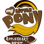 Fanart - MLP. My Little Pony Logo - Appleheart